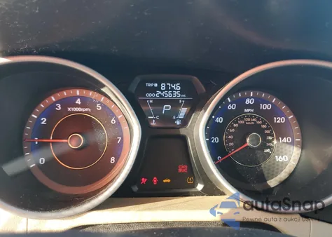 2011 Hyundai Elantra Gls из США, поврежденный, VIN KMHDH4AE3BU122533